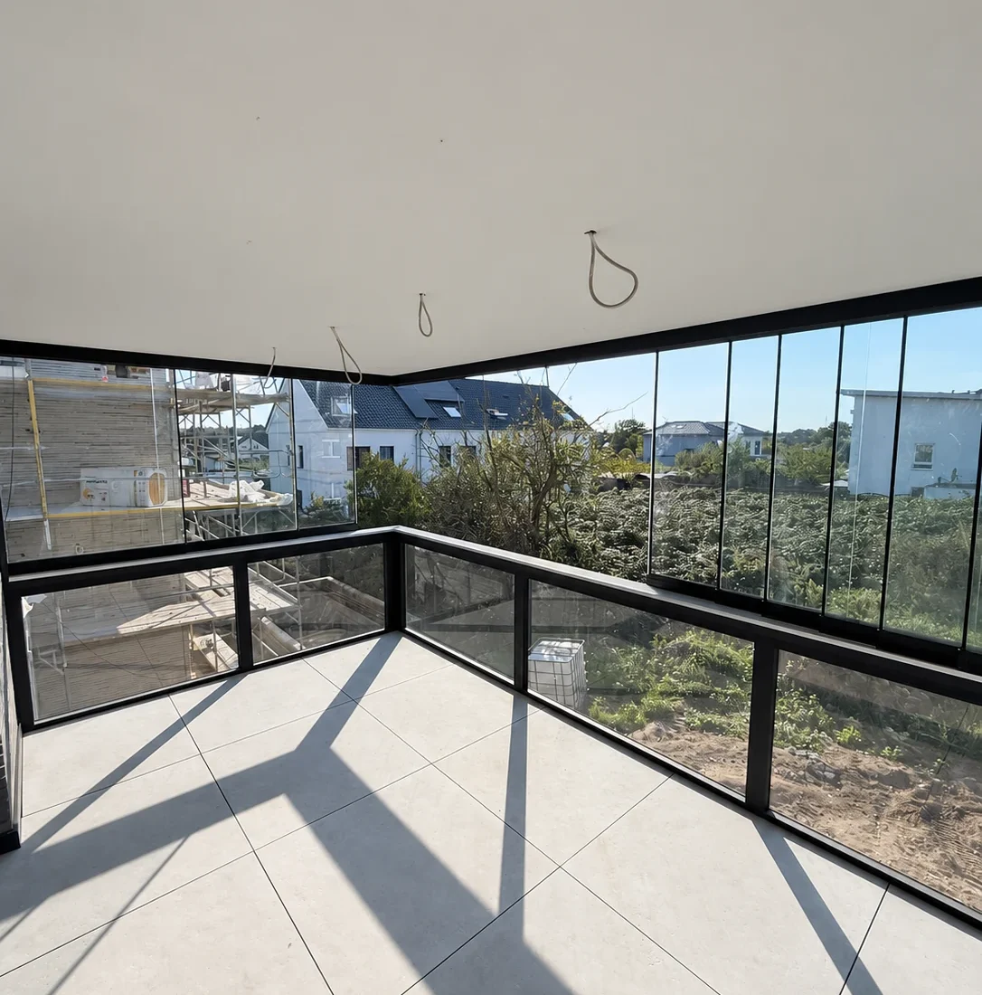 Beglaasd balkon